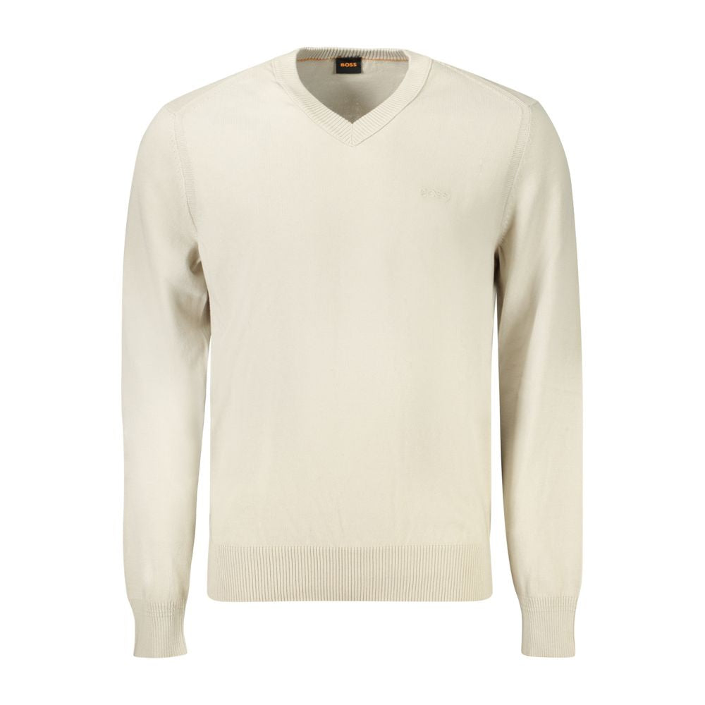 Hugo Boss Beige Baumwollpullover für Herren