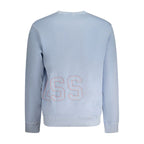 Guess Jeans Blue Cotton Men Sweater
