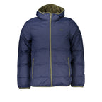 La Martina Blue Polyamide Men Jacket