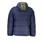 La Martina Blue Polyamide Men Jacket