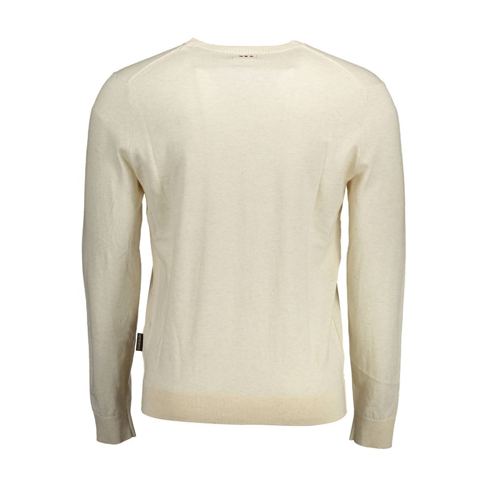 Napapijri Beige Baumwollpullover für Herren