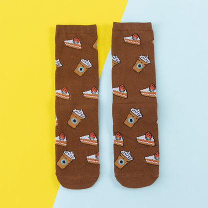 Fruits Printed Socks for Girls
