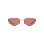 Calvin Klein Pink Metal Women Sunglass