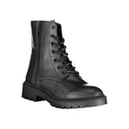 Calvin Klein Black Polyester Women Boot