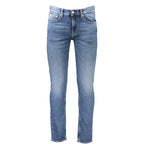Calvin Klein Blue Cotton Men Jeans