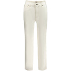 Guess Jeans White Cotton Women Jeans