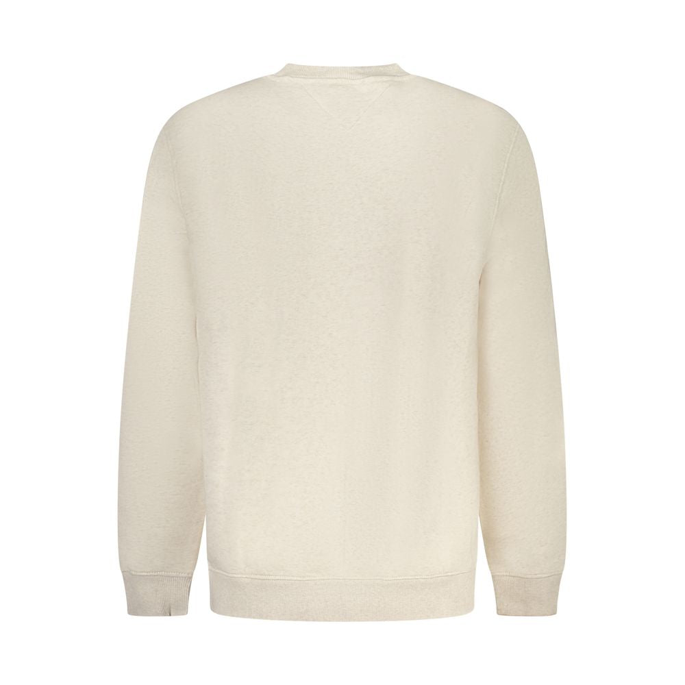 Tommy Hilfiger Beige Cotton Men Sweater