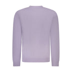 Hugo Boss Purple Cotton Men Sweater
