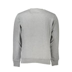 La Martina Gray Cotton Men Sweatshirt
