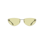 Calvin Klein Green Metal Women Sunglass