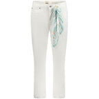 Guess Jeans White Cotton Women Skinny Jean