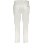 Guess Jeans White Cotton Women Skinny Jean