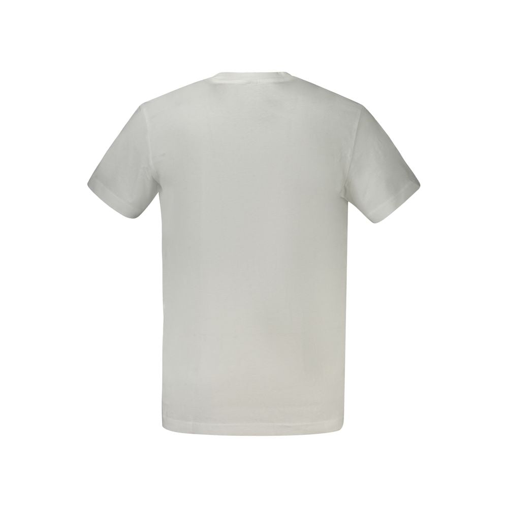T-shirt para homem Calvin Klein branca de algodão