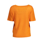 Gant Orange Linen Women T-Shirt