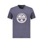 Napapijri Blue Cotton Men T-Shirt