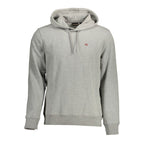 Napapijri Gray Organic Cotton Men Sweater