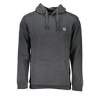 Sergio Tacchini Gray Cotton Men Sweater