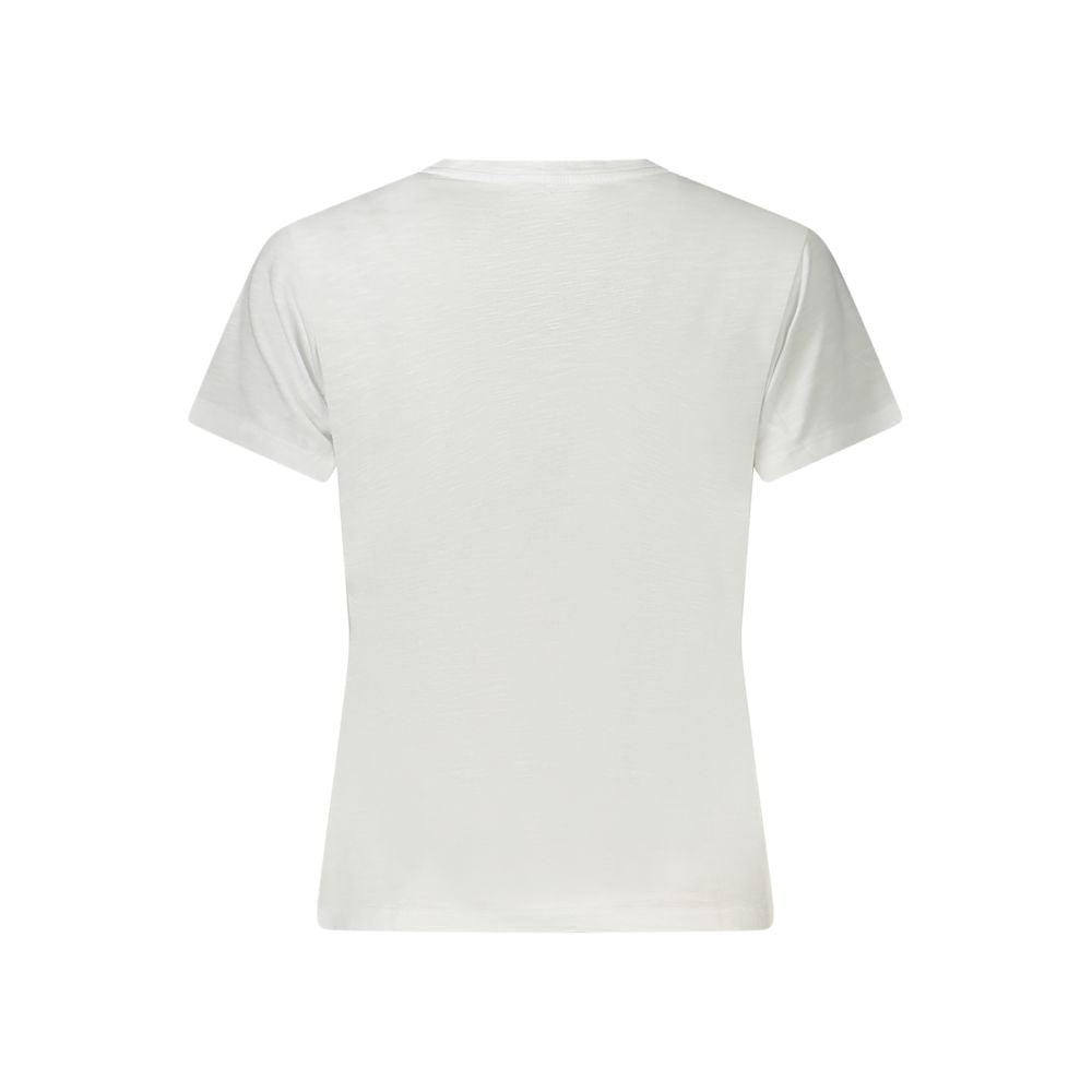 Guess Jeans White Cotton T-Shirt