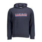 Napapijri Herrenpullover aus blauer Baumwolle