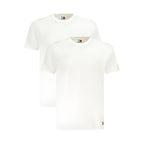 Tommy Hilfiger White Cotton Men Underwear Shirt