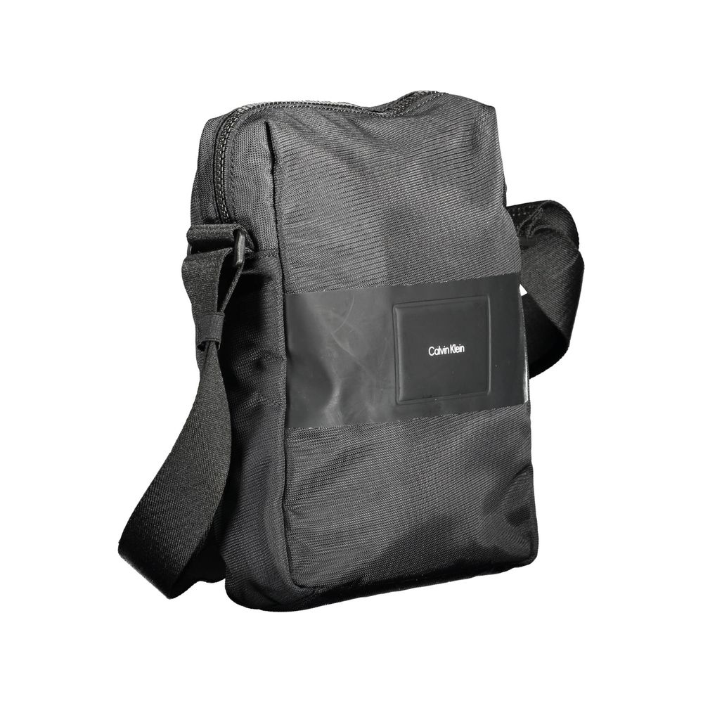 Schwarze Herren-Schultertasche von Calvin Klein aus Polyester