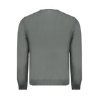 Napapijri Green Cotton Men Sweater