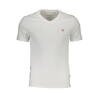 Guess Jeans White Organic Cotton Men T-Shirt
