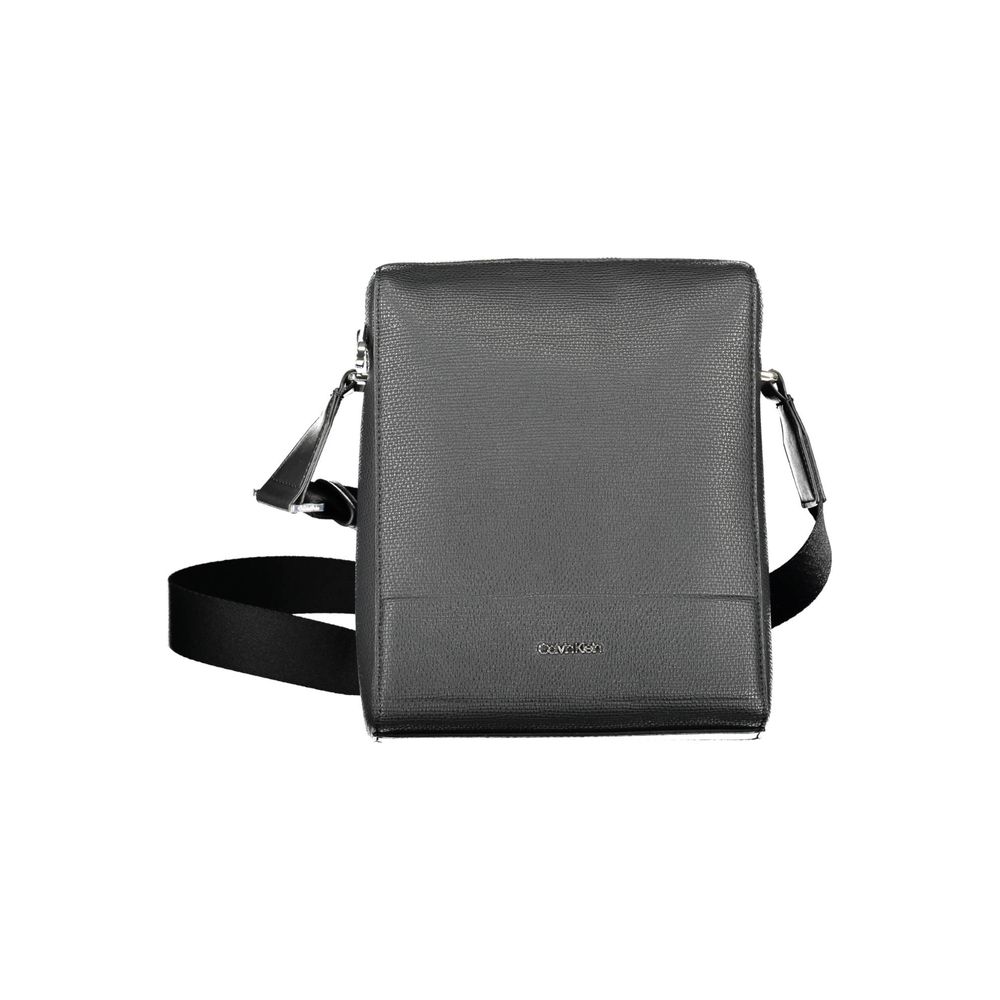 Schwarze Herren-Schultertasche von Calvin Klein aus Polyester