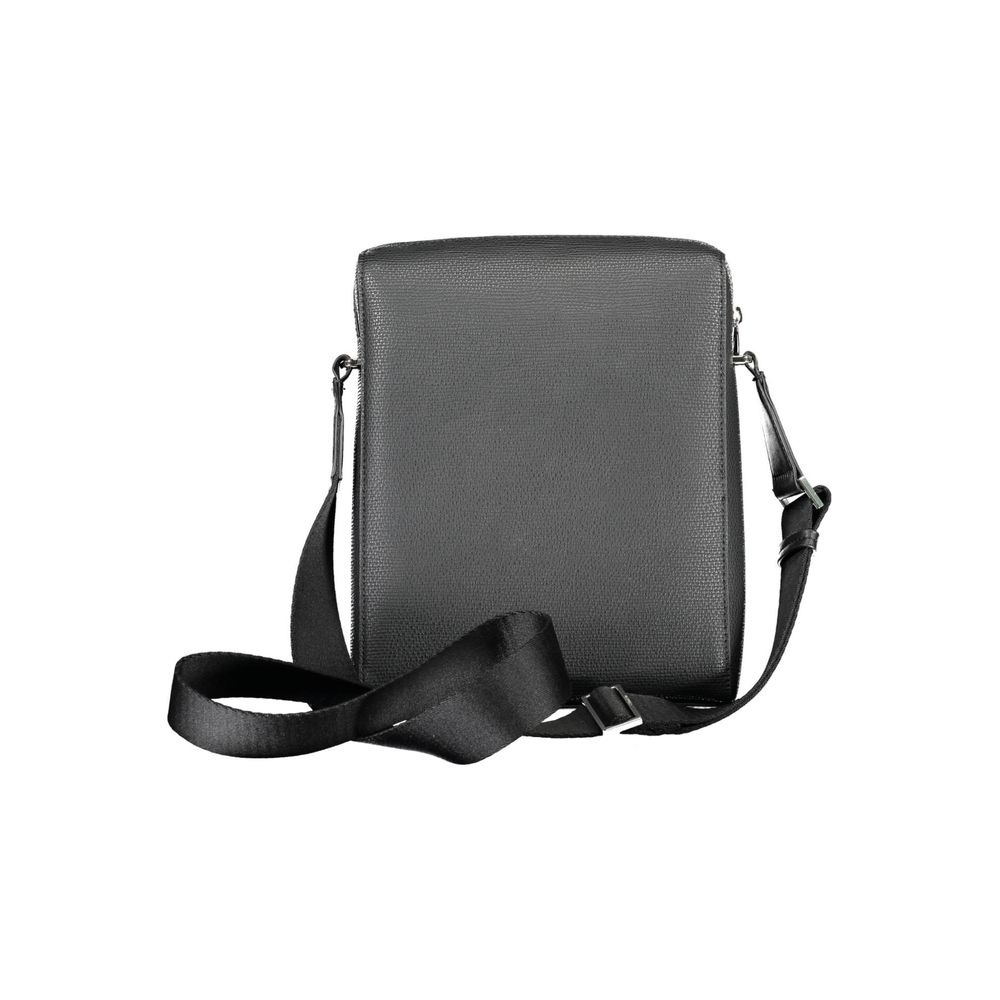 Schwarze Herren-Schultertasche von Calvin Klein aus Polyester