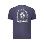 Napapijri Blue Cotton Men T-Shirt