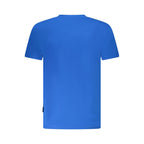Napapijri Blue Cotton Men T-Shirt