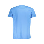 La Martina Blue Cotton Men T-Shirt