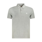 Timberland Gray Cotton Polo Shirt