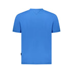 Napapijri Blue Cotton Men T-Shirt