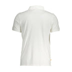 Timberland White Cotton Men Polo Shirt