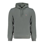 Napapijri Green Cotton Men Sweater