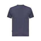 Napapijri Blue Organic Cotton Men T-Shirt