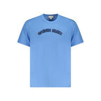 Calvin Klein Light Blue Cotton Men T-Shirt