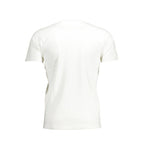 Sergio Tacchini White Cotton Men T-Shirt