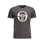 Sergio Tacchini Brown Cotton Men T-Shirt