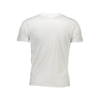 Sergio Tacchini White Cotton Men T-Shirt