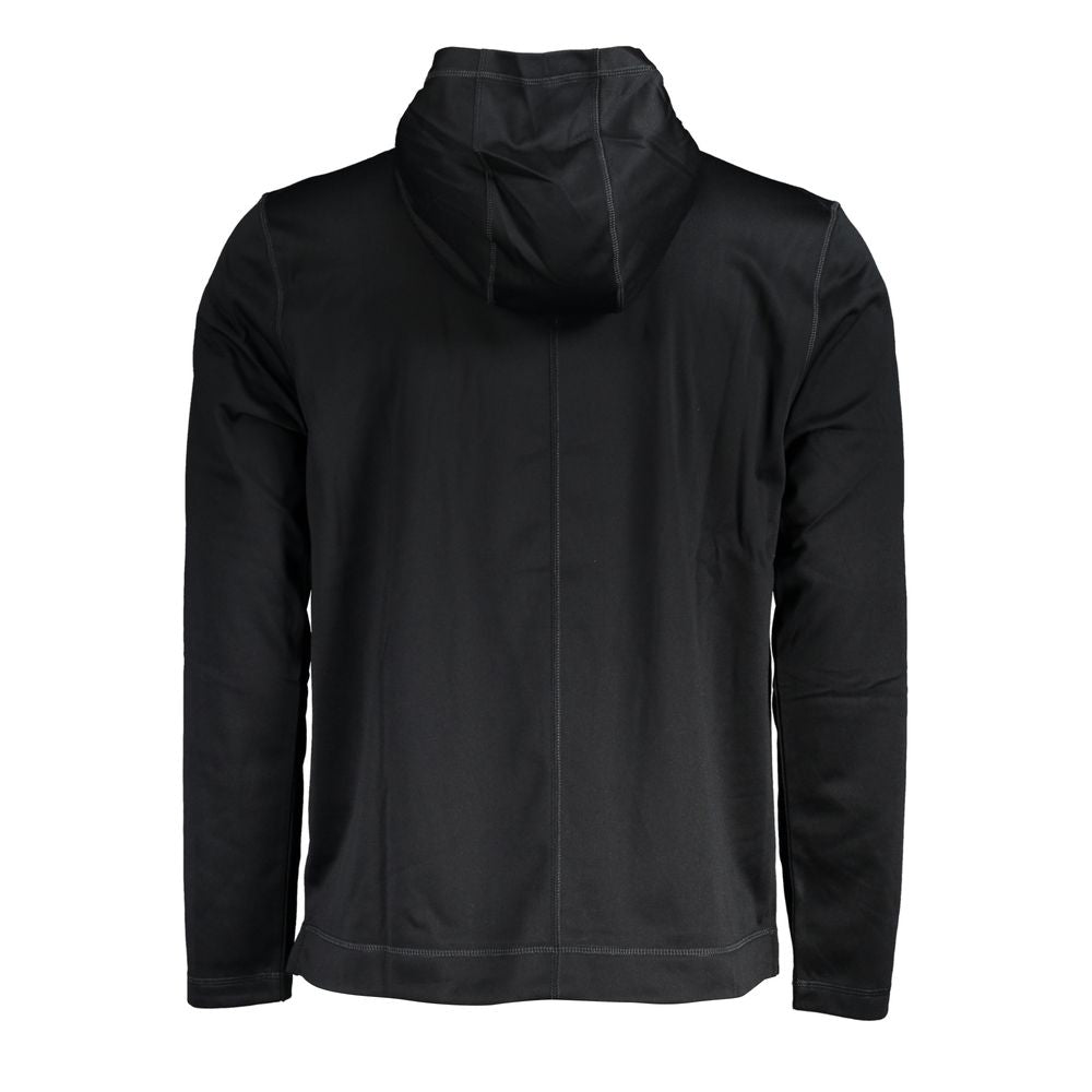 Calvin Klein Black Polyester Men's Hooded Sweater