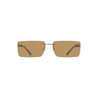 Calvin Klein Beige Metal Women Sunglass