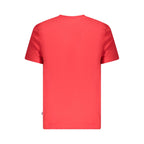 Fila Red Cotton Men T-Shirt