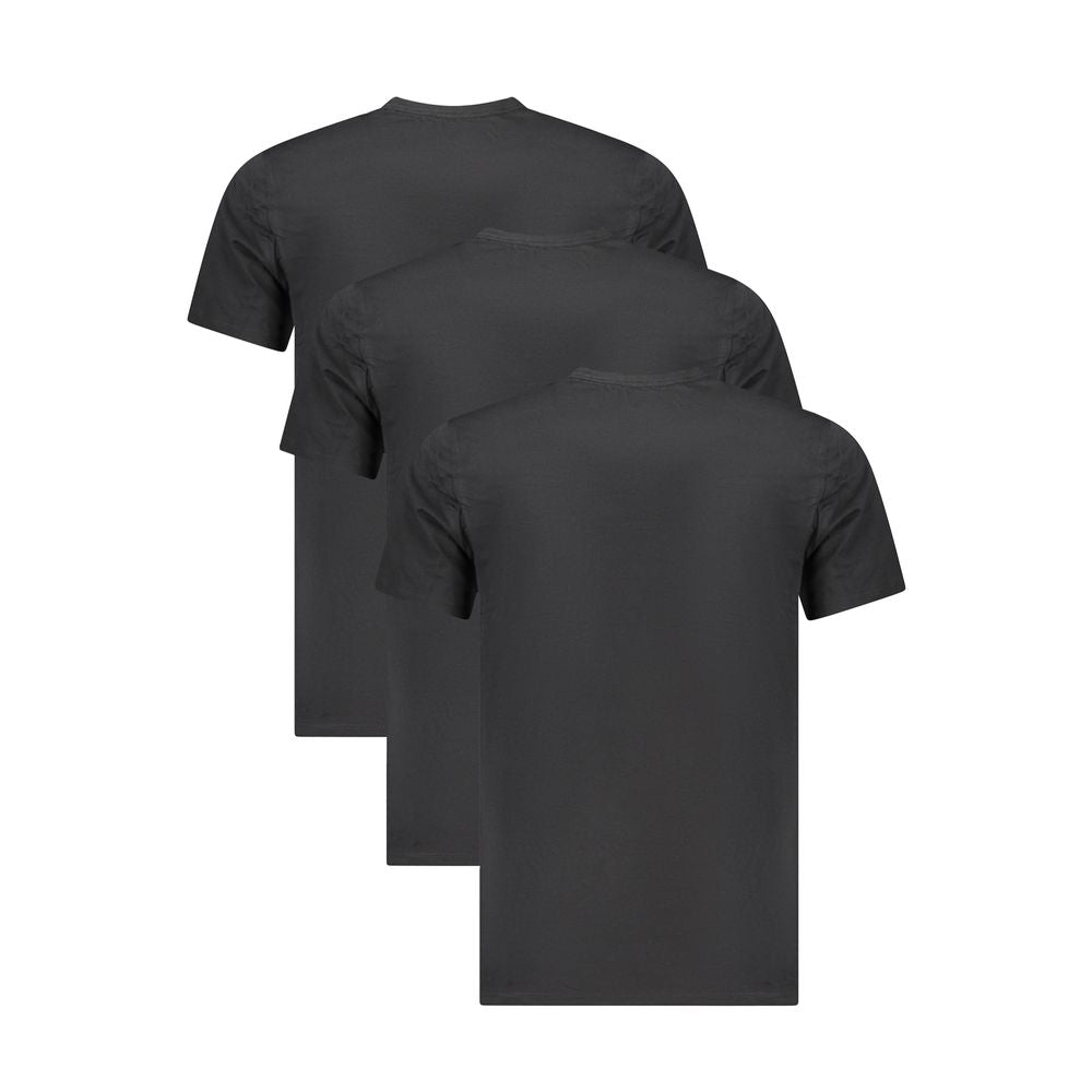 Calvin Klein Black Cotton Men T-Shirt