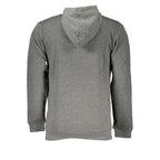 Sergio Tacchini Gray Cotton Men's Hooded Sweater