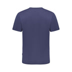 Fila Blue Cotton Men T-Shirt