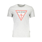 Guess Jeans Brown Cotton Men T-Shirt