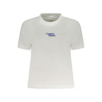 Calvin Klein White Cotton Women T-Shirt