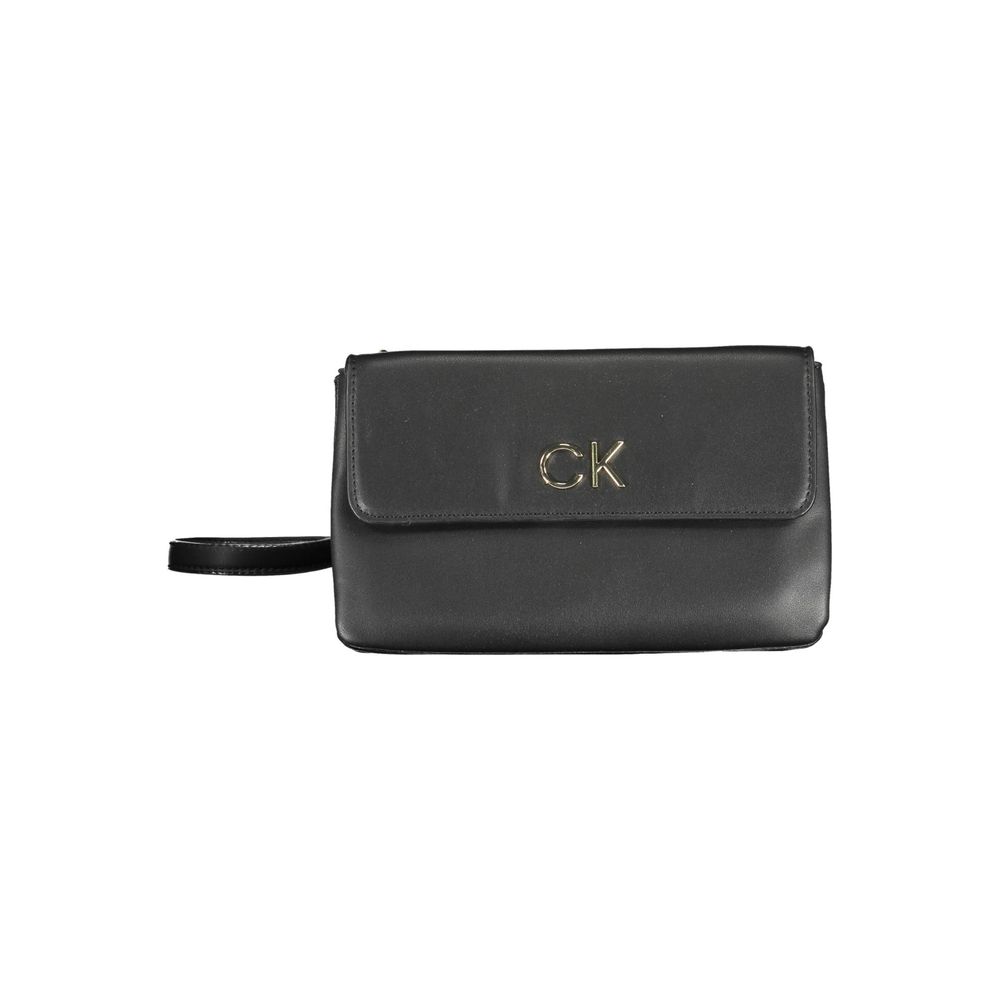 Bolsa Calvin Klein preta em poliéster